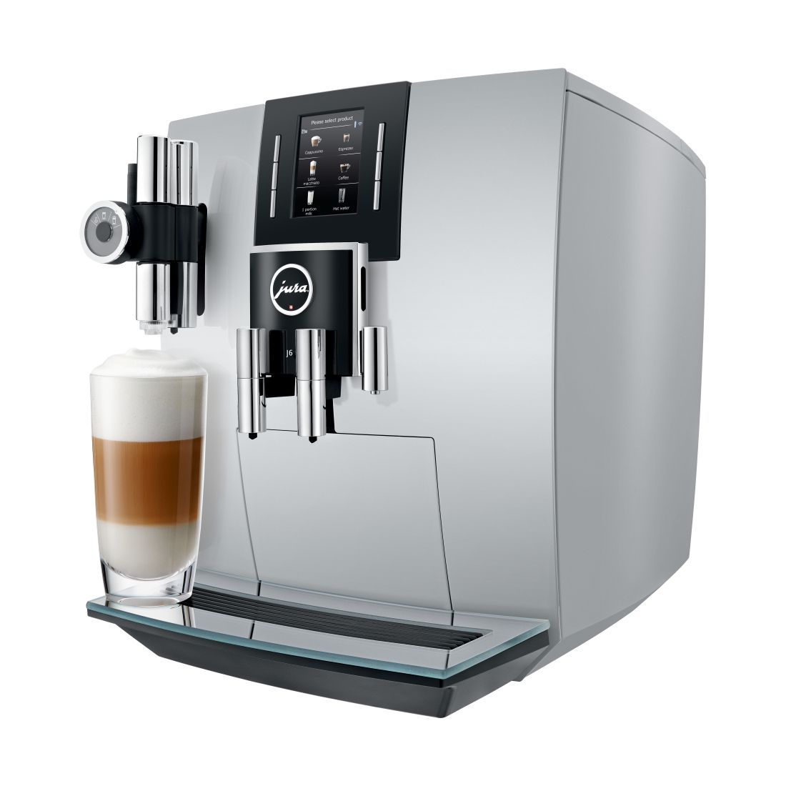 JURA J6 Brilliant Silver Koffiemachine - Afbeelding 7