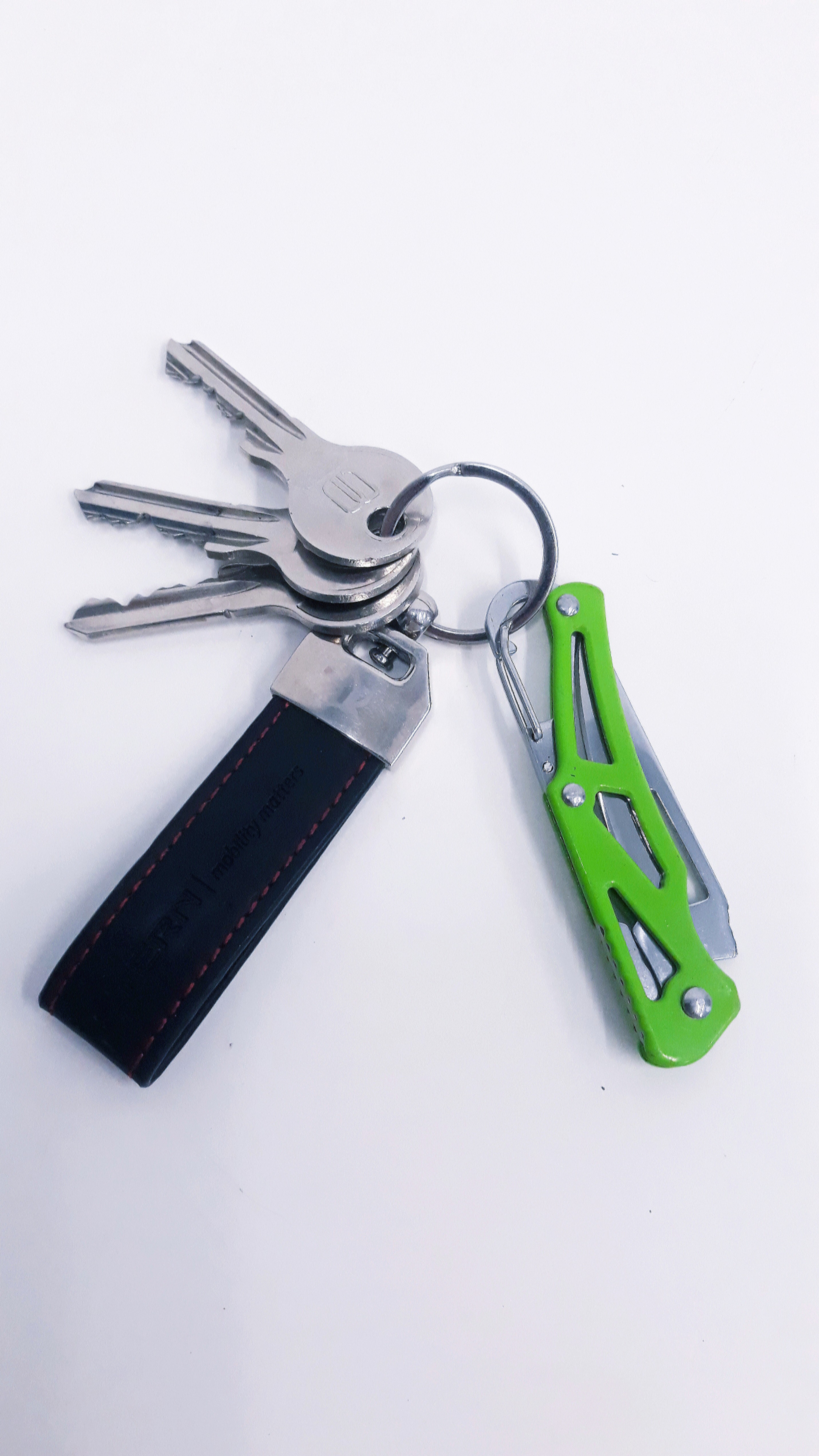 M06 Groen Compact sleutelhanger zakmes - Afbeelding 2