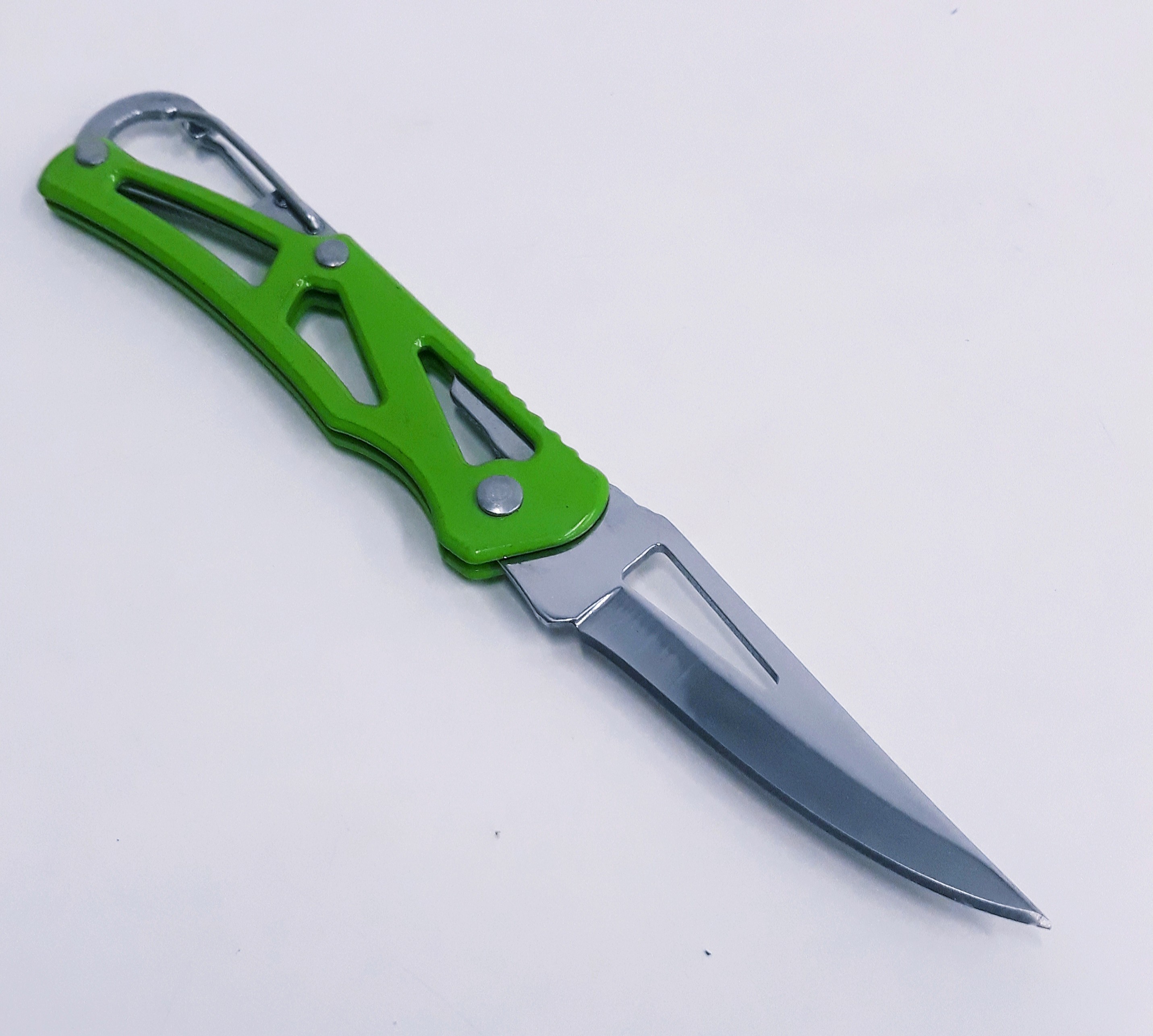 M06 Groen Compact sleutelhanger zakmes - Afbeelding 4