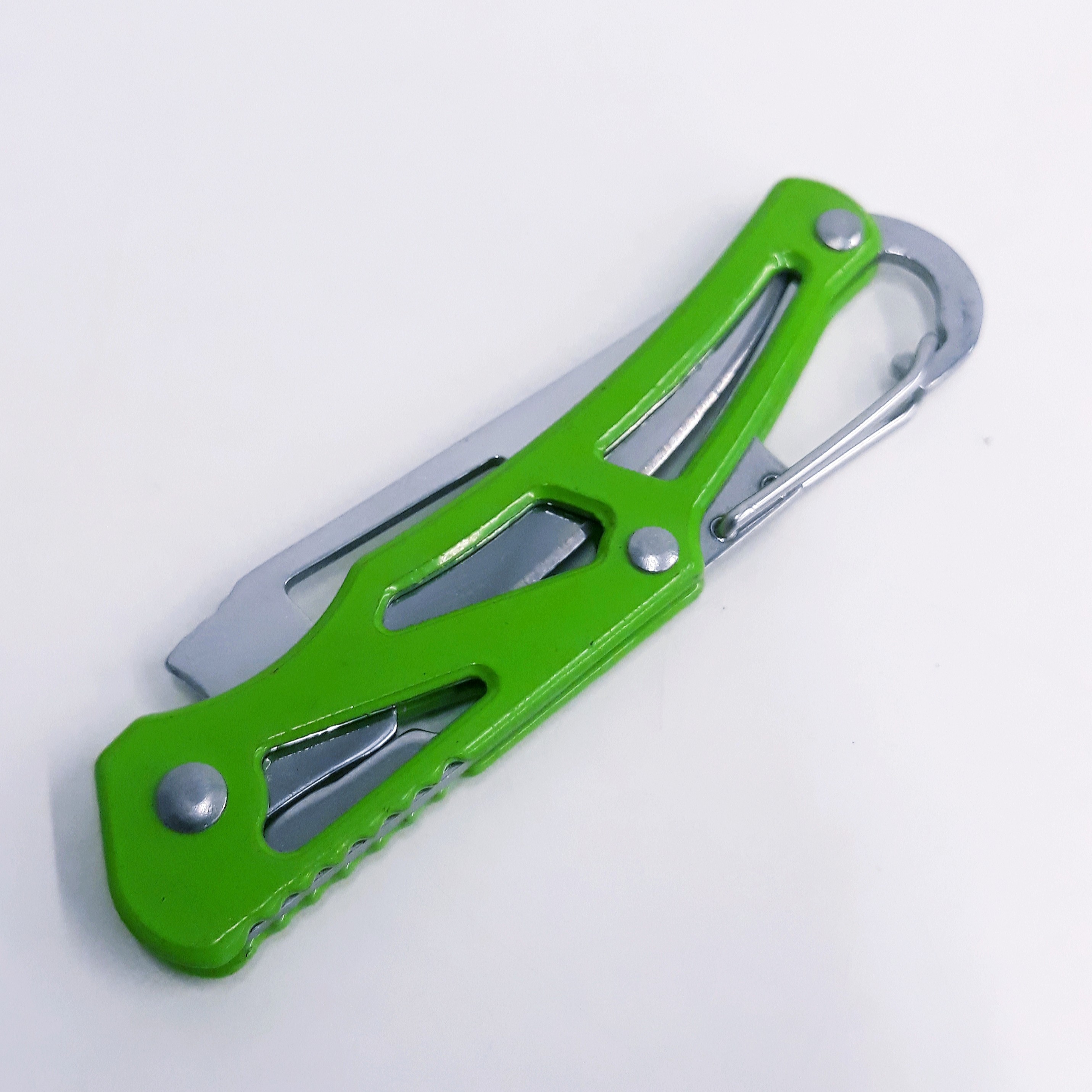 M06 Groen Compact sleutelhanger zakmes - Afbeelding 6