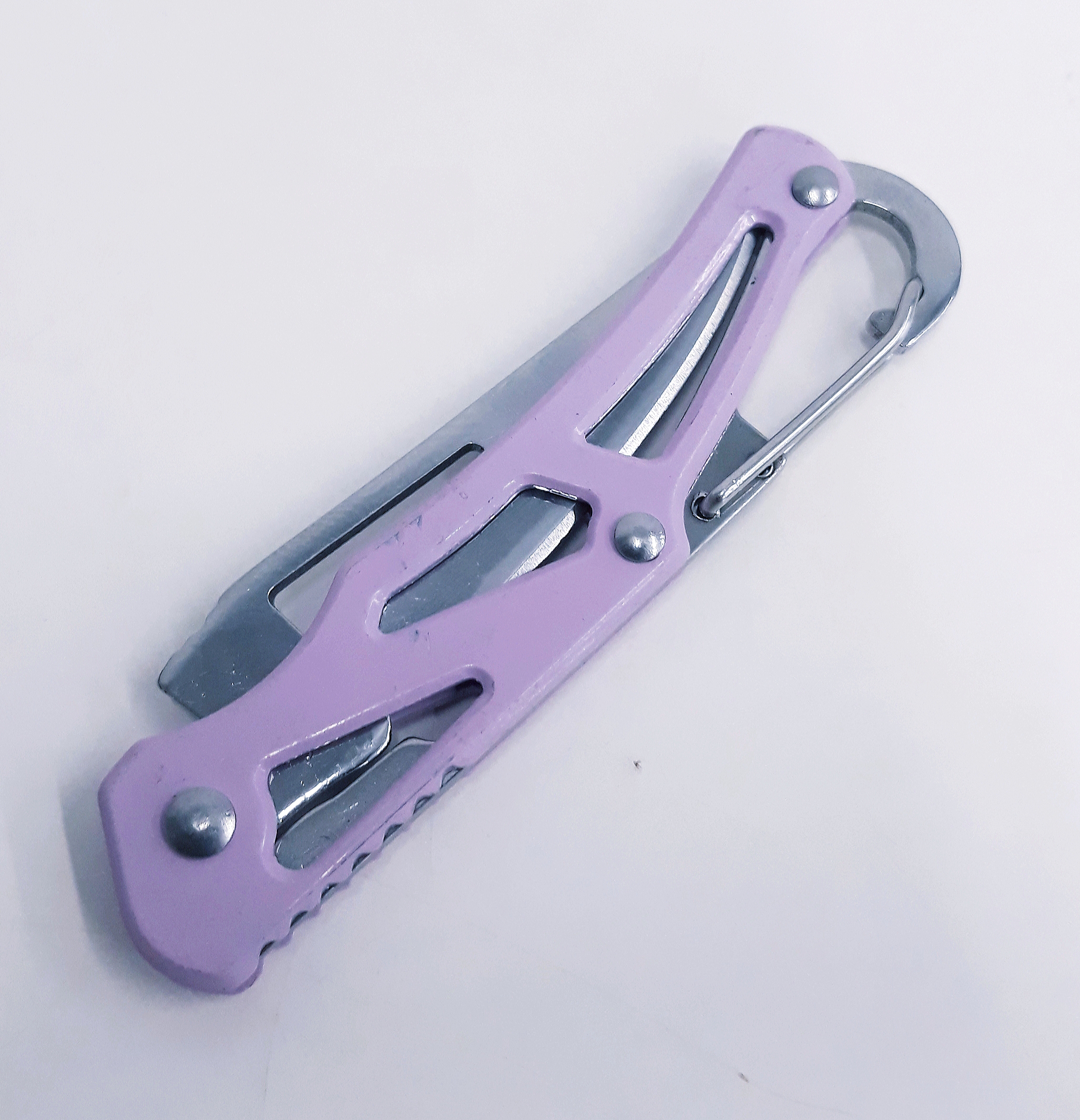 M06 Lila Compact sleutelhanger zakmes - Afbeelding 6