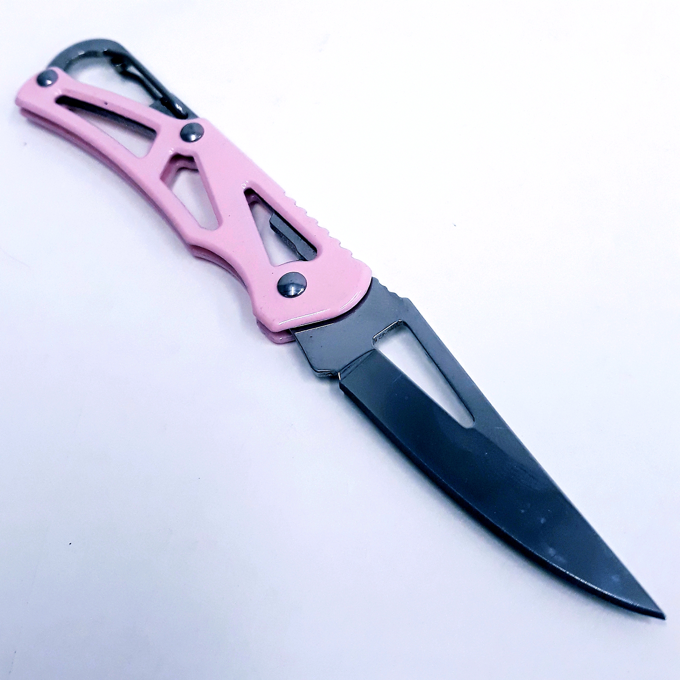 M06 Roze Compact sleutelhanger zakmes - Afbeelding 4