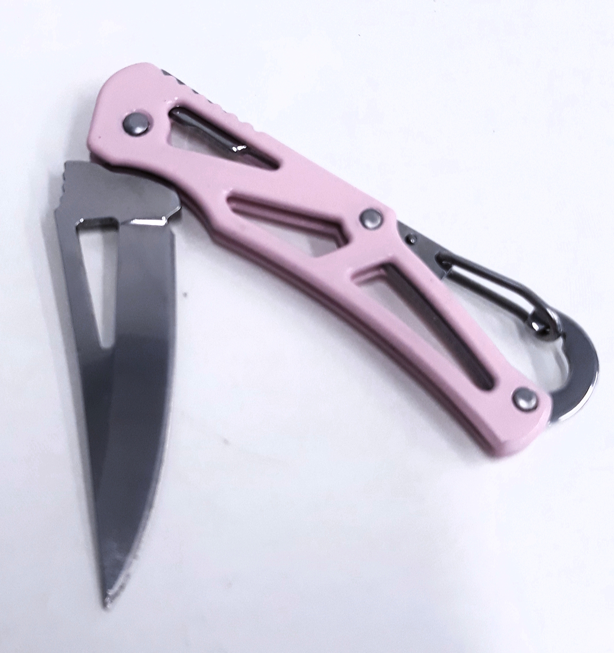 M06 Roze Compact sleutelhanger zakmes - Afbeelding 5