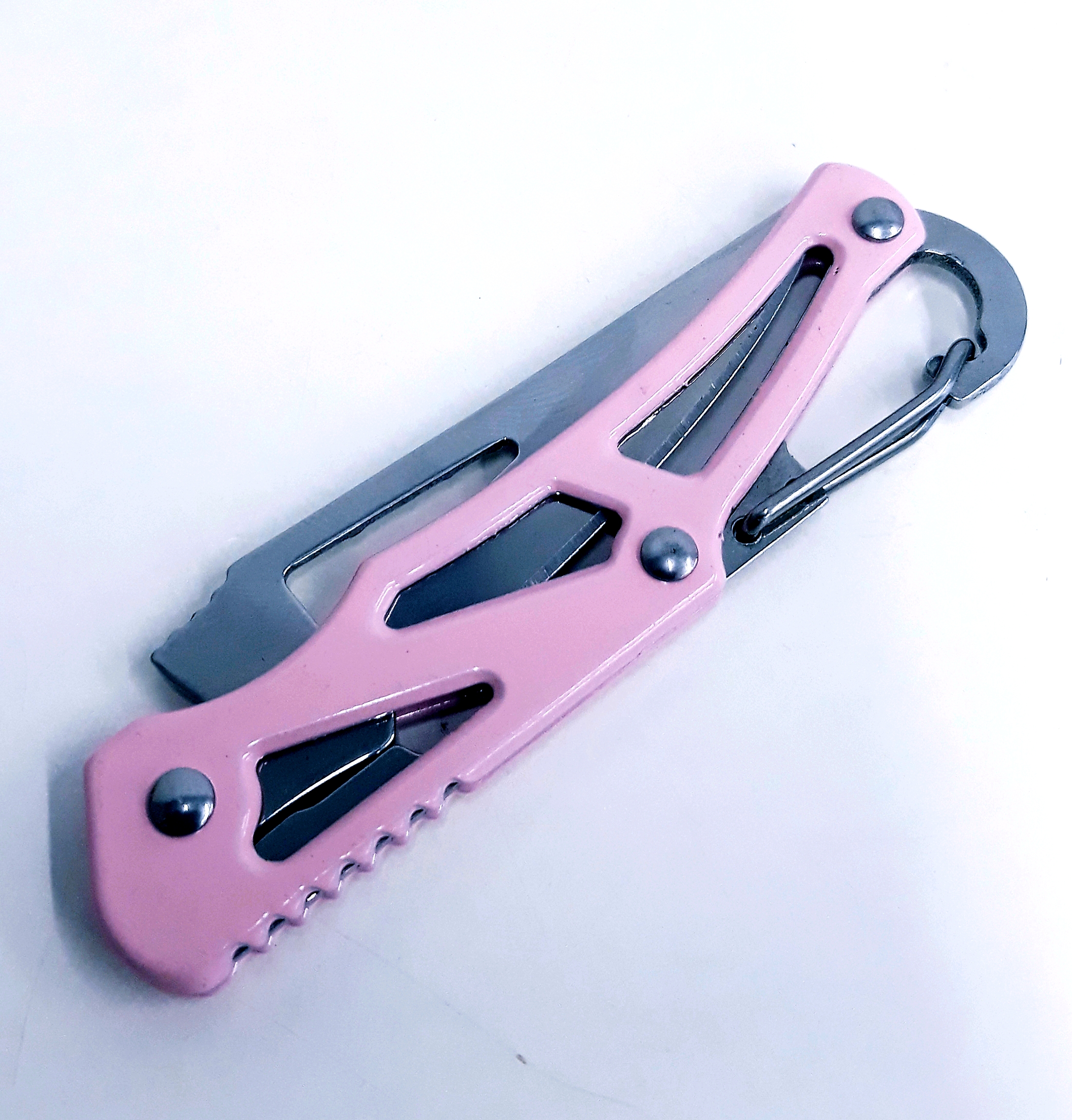 M06 Roze Compact sleutelhanger zakmes - Afbeelding 6