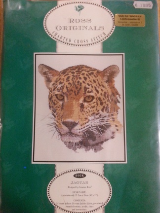 Borduurpakket JAGUAR Nieuw ! - Afbeelding 2