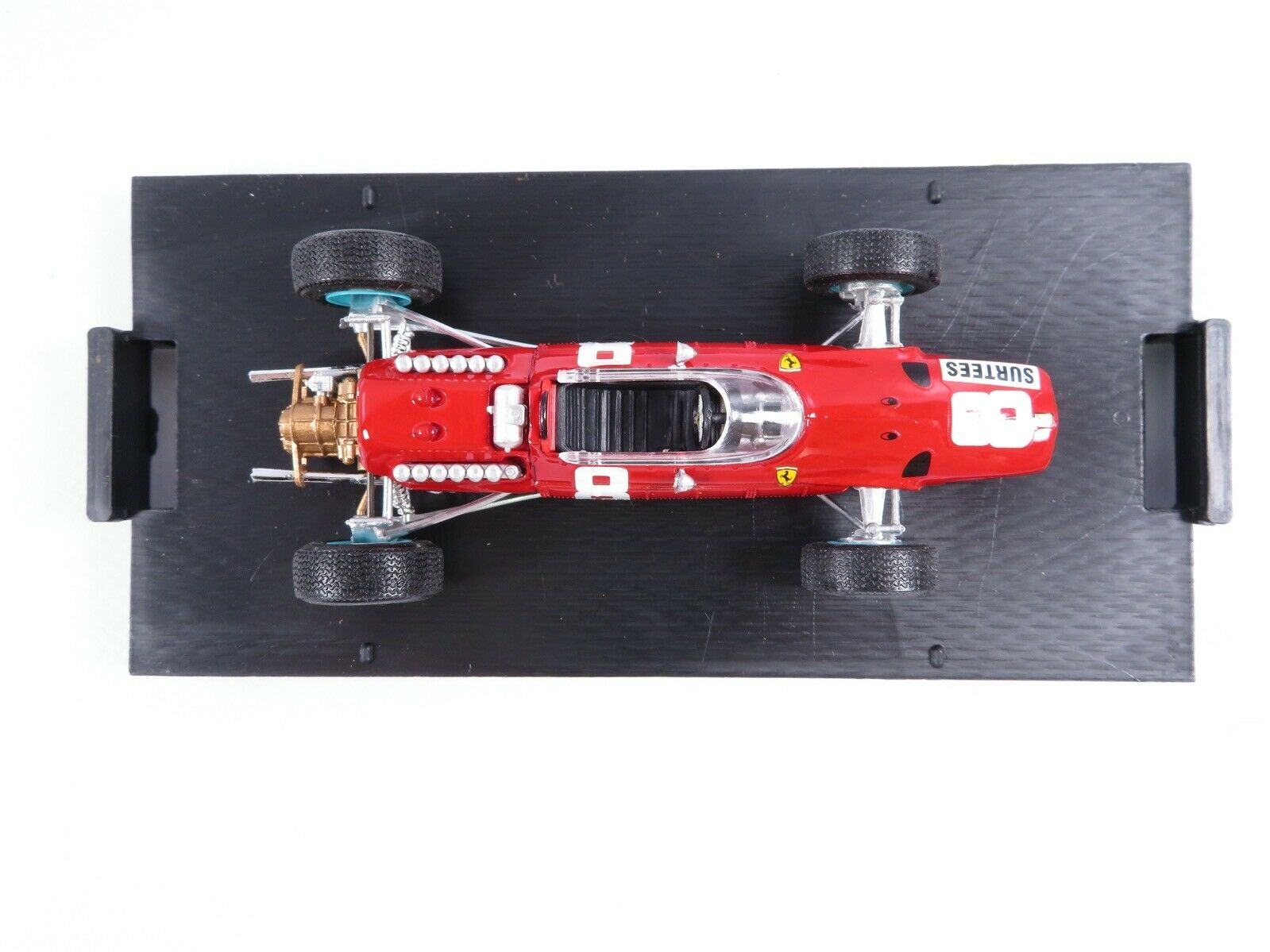 1:43 Brumm R298 Ferrari 512 GP Italia 1965 #8 John Surtees - Afbeelding 3