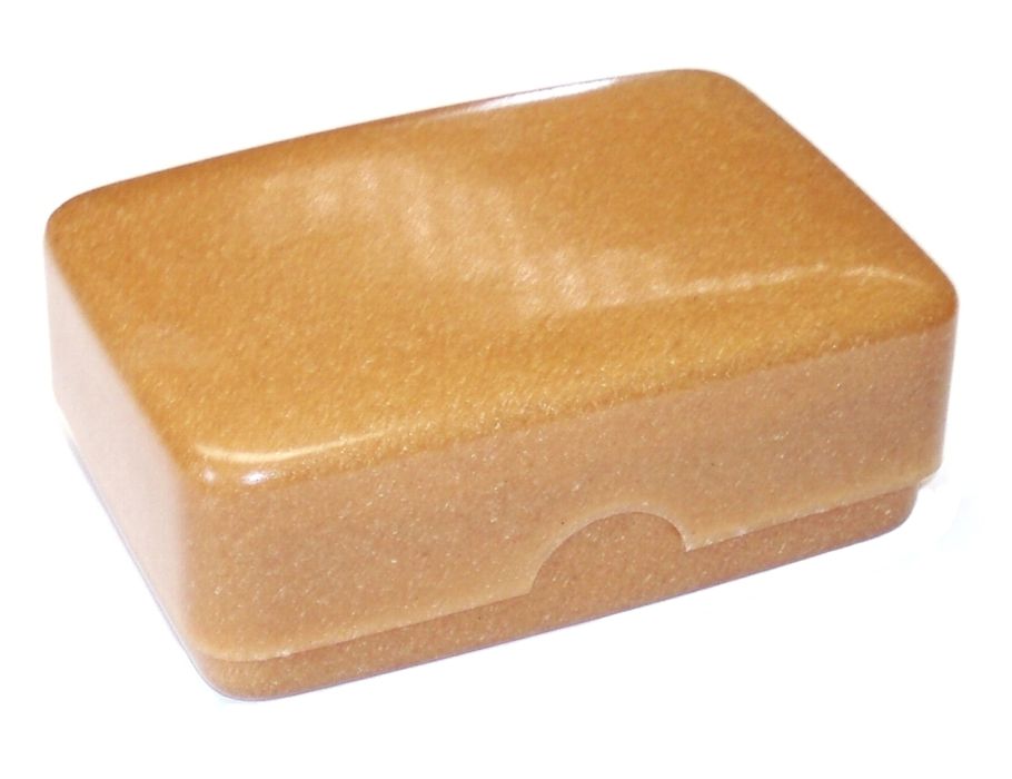 Zeepdoosje van vloeibaar hout