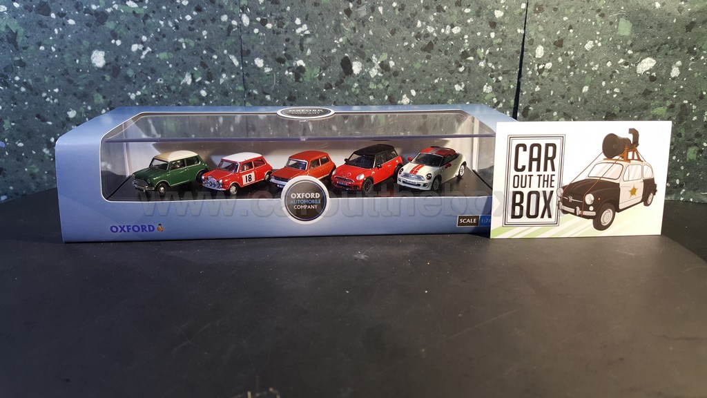 Austin MINI set 5 stuks 1:76 Oxford - Afbeelding 3