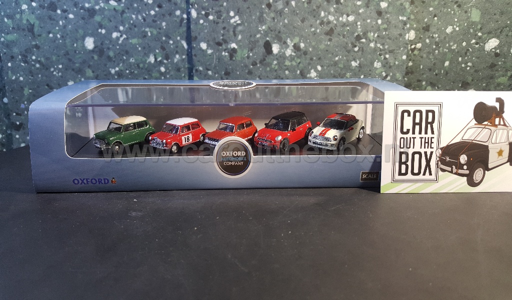 Austin MINI set 5 stuks 1:76 Oxford - Afbeelding 4