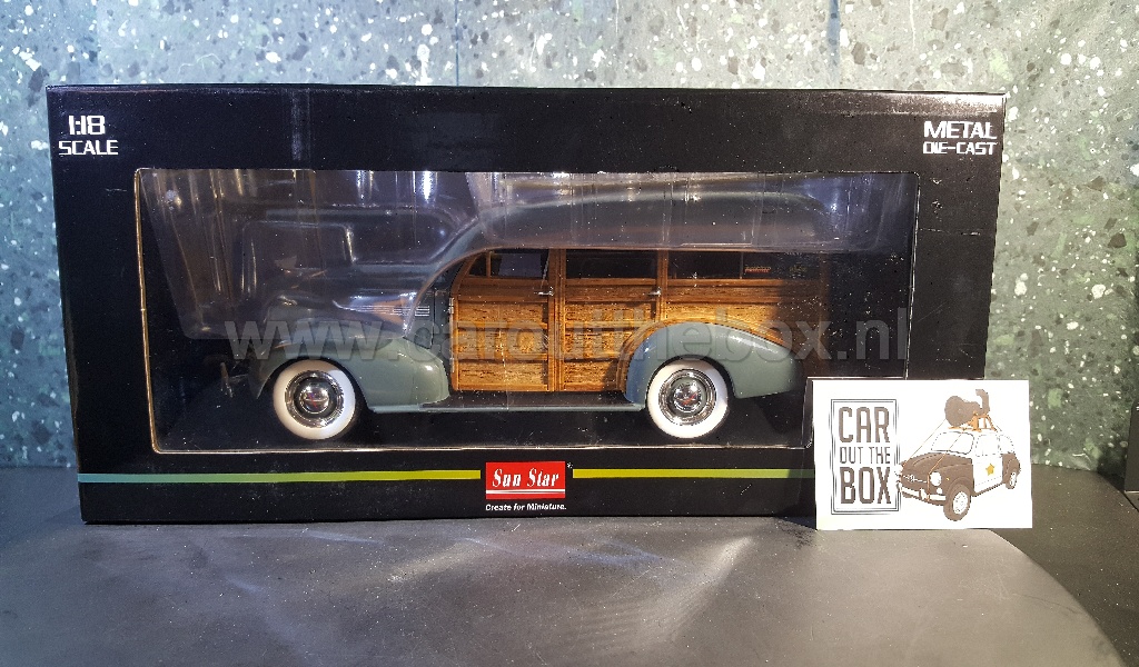 1939 Chevrolet WOODY surf wagon 1:18 Sunstar - Afbeelding 7