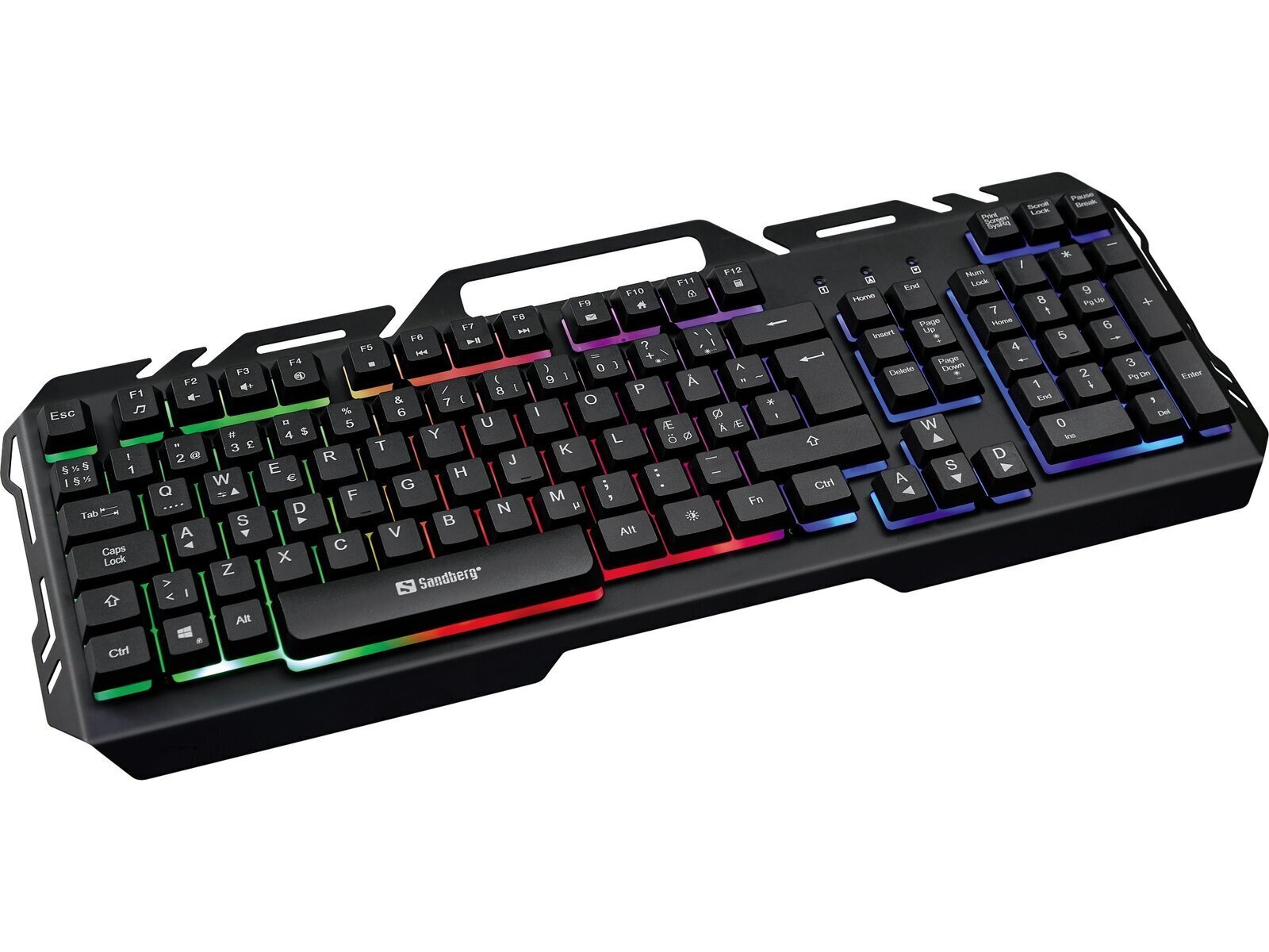 IronStorm Keyboard Nordic gamingstoetsenbord op metaalplaat - Afbeelding 2