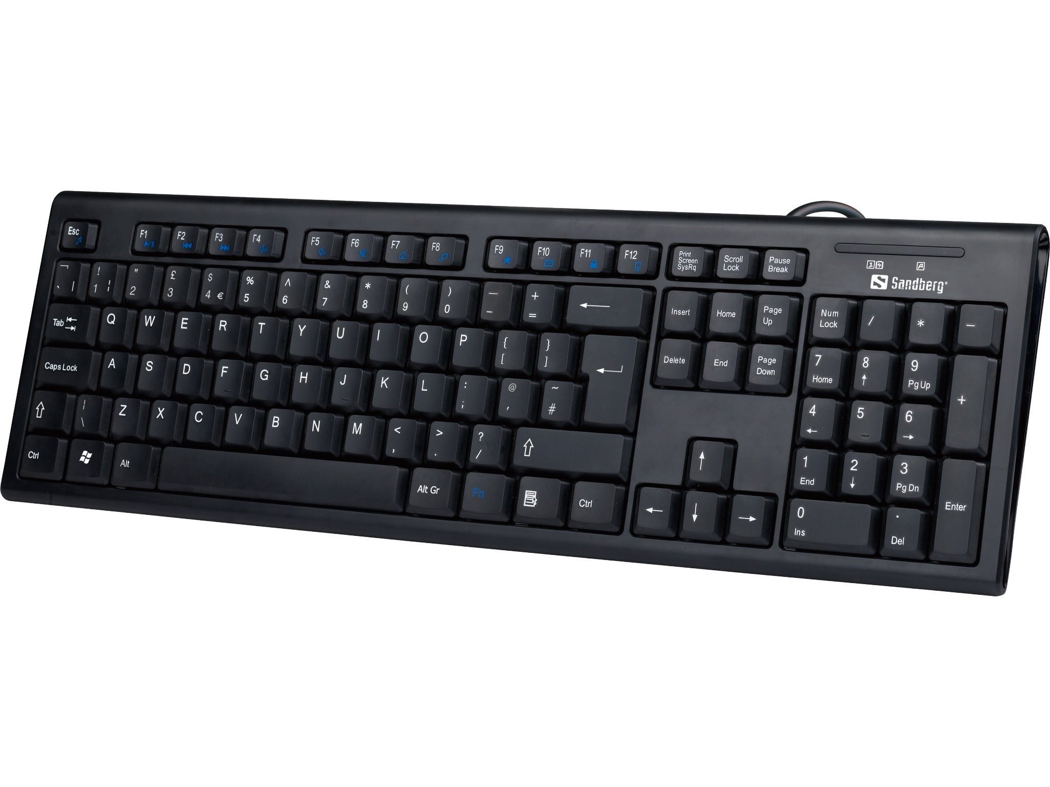 USB Wired Office Keyboard Nord - Afbeelding 2