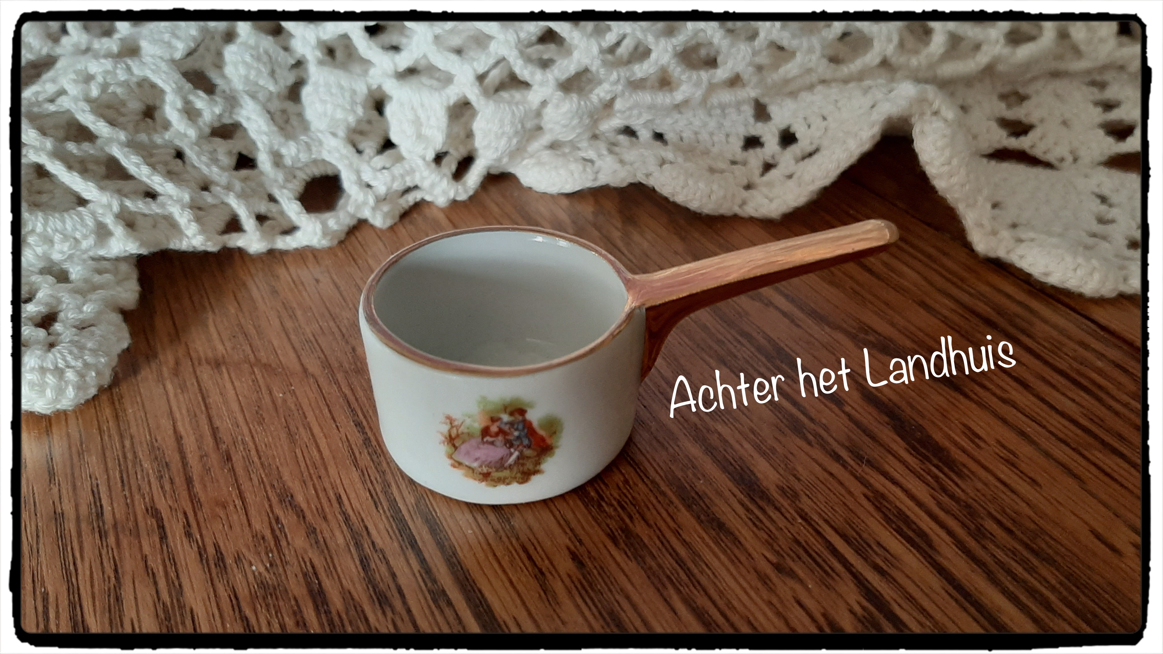 Servies, Porcelaine, Decoratie, Petit Four Limoges, Fragonard, Goudeville Paris, Bavaria, Romantisch - Afbeelding 3