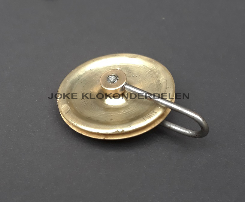 == Katrol = Engelse klok = oud =42432 - Afbeelding 2