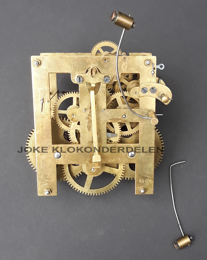 == Regulateur uurwerk = oud = 42429 - Afbeelding 3