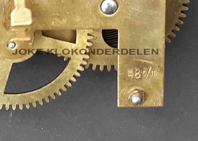 == Regulateur uurwerk = oud = 42429 - Afbeelding 5