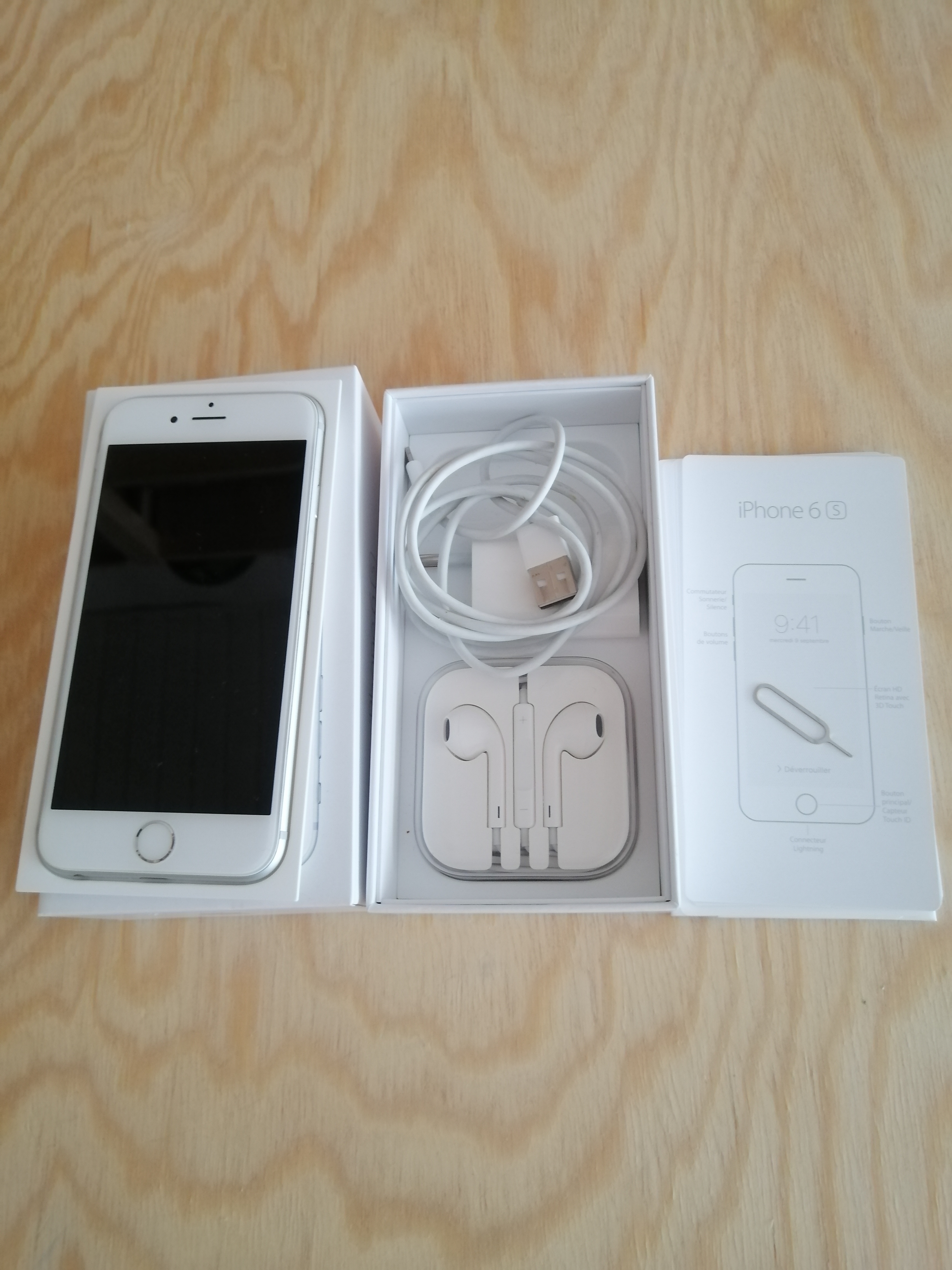 IPhone 6s wit/licht grijs - nr. 1