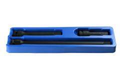3 delige kracht verlengstukken set 1/2" - Afbeelding 2