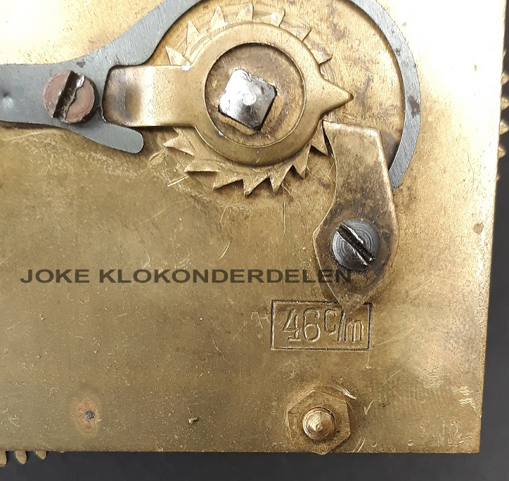 == Regulateur uurwerk = oud =42442 - Afbeelding 5