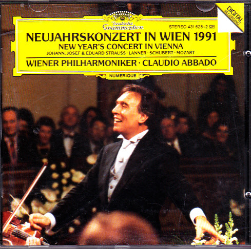 Wiener Philharmoniker, Claudio Abbado – Neujahrskonzert In Wien 1991 - (CD) Nieuw - nr. 1