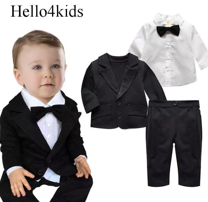 new blauw baby kostuumpje bruidsjonker kleding doop Samuel - Afbeelding 7