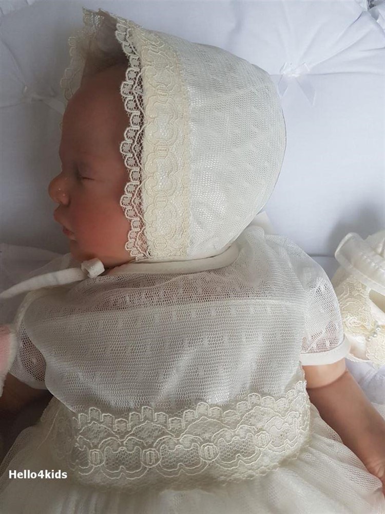 baby feestjurkje doopkleding doopjurk bruidsmeisje 301 - Afbeelding 2