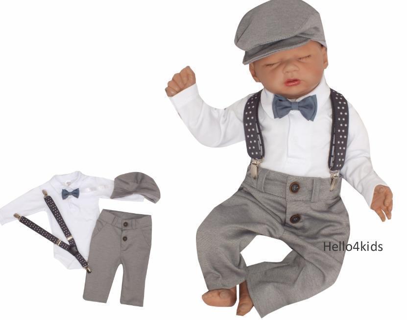 62 wit kostuumpje bruidsjonker pakje doop doopkleding Manuel - Afbeelding 3