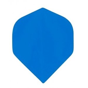 Bulk dart flights standaard blauw 100 setjes - nr. 1
