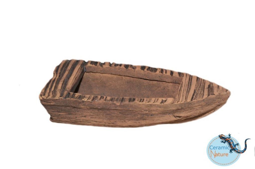 Keramische Boot decoratie voor aquarium of terrarium! - Afbeelding 3