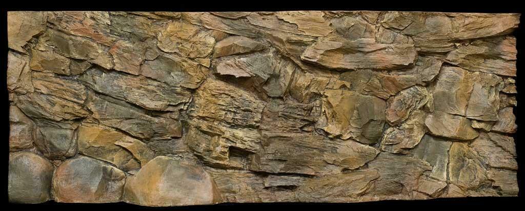 "Rock" Polyester Aquarium achterwanden in 1 of 2 delen. - Afbeelding 6