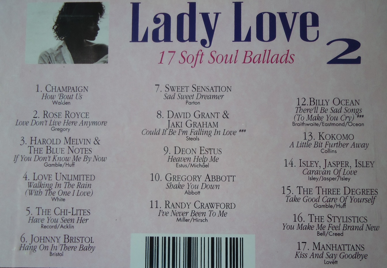 Te koop de originele verzamel-CD "Lady Love 2" van Arcade. - Afbeelding 2