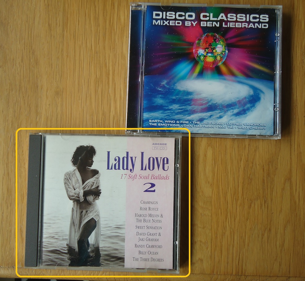 Te koop de originele verzamel-CD "Lady Love 2" van Arcade. - Afbeelding 4