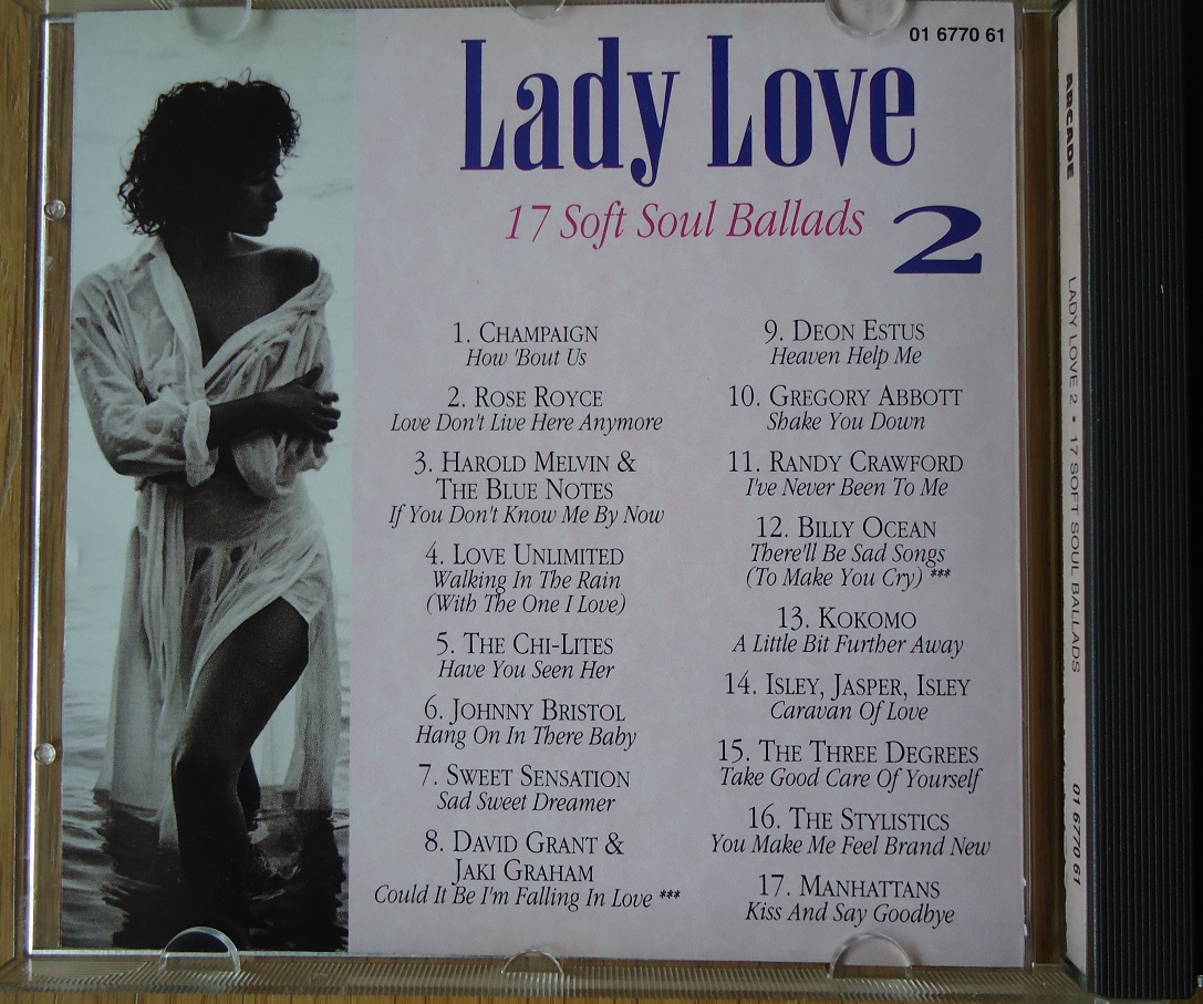 Te koop de originele verzamel-CD "Lady Love 2" van Arcade. - Afbeelding 6