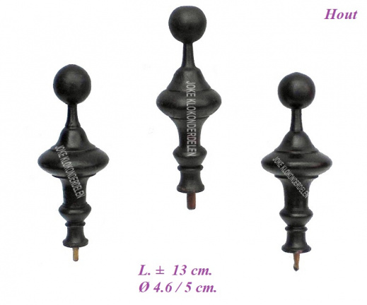 = 3 Tollen = Friese staartklok =40470