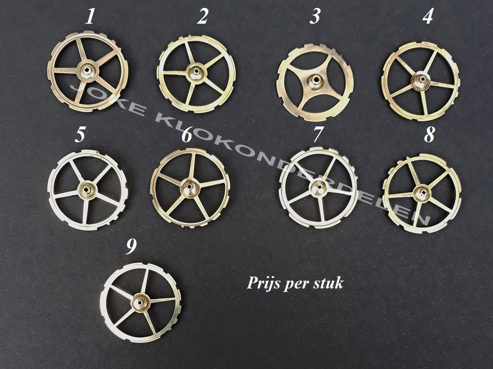 = Sluitrad = Franse pendule / regulateur =42458 - Afbeelding 2