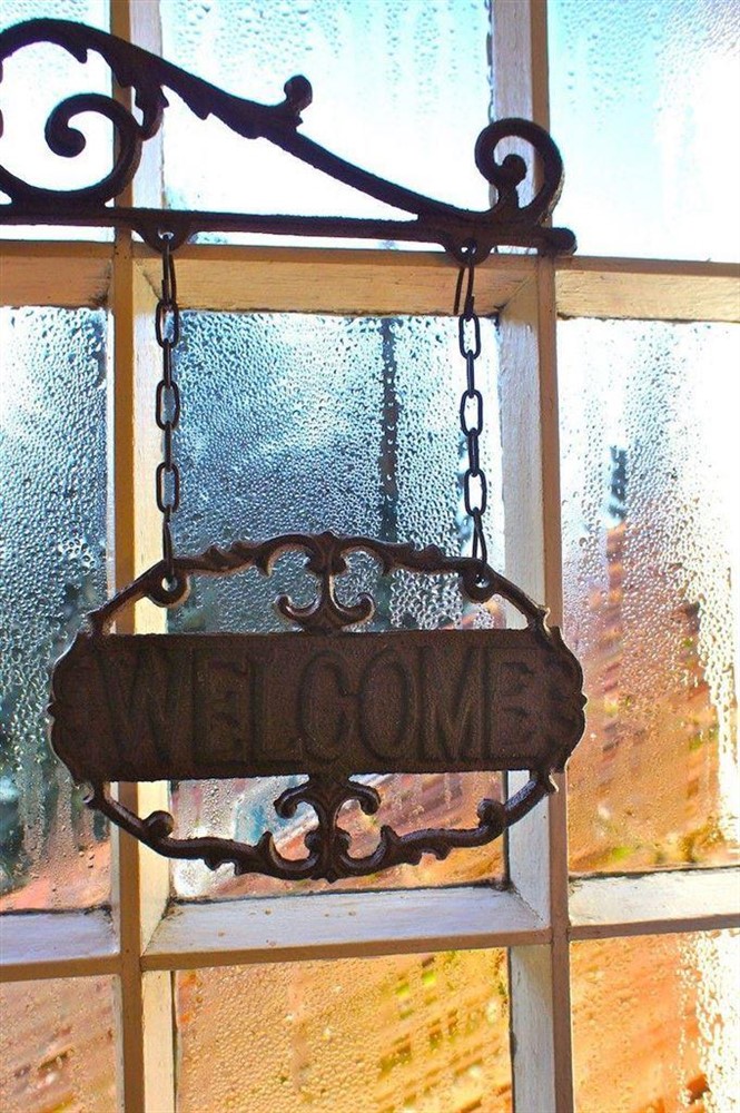 Uithangbordje-Welcome - gietijzer-welkom-gevelbord - Afbeelding 5