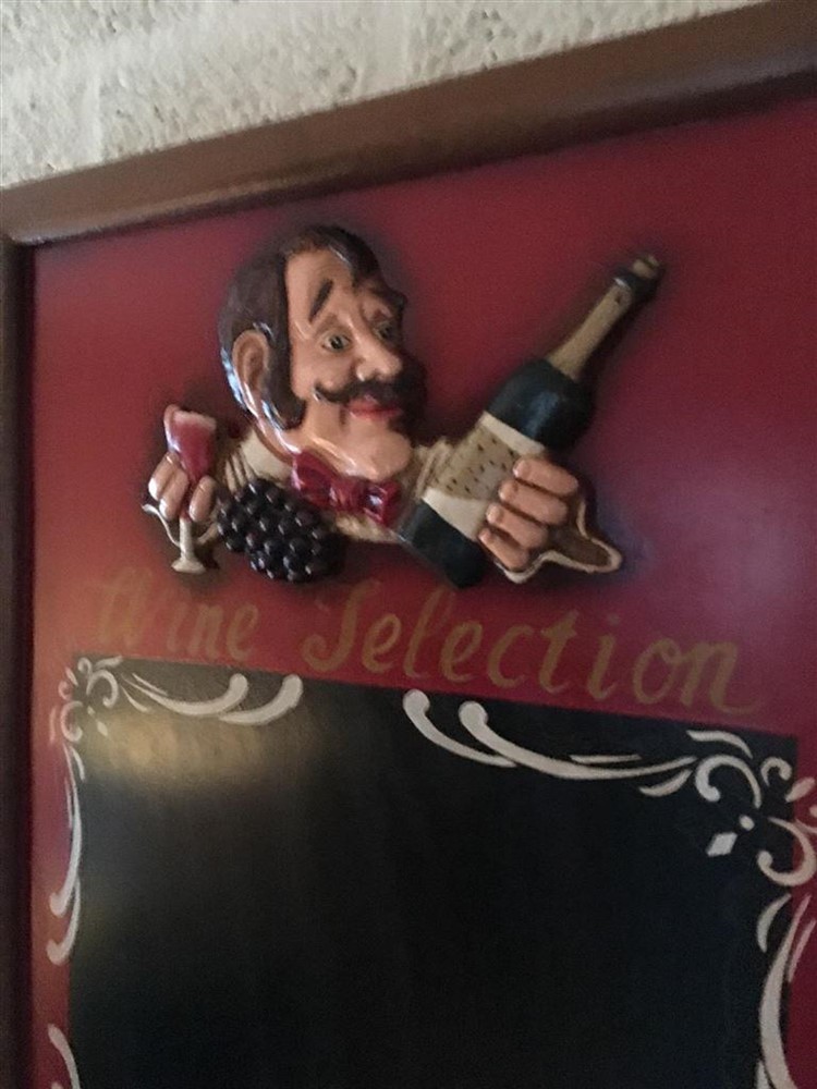Wandbord hout met tekst:-Wine Selection- wijn- - Afbeelding 7