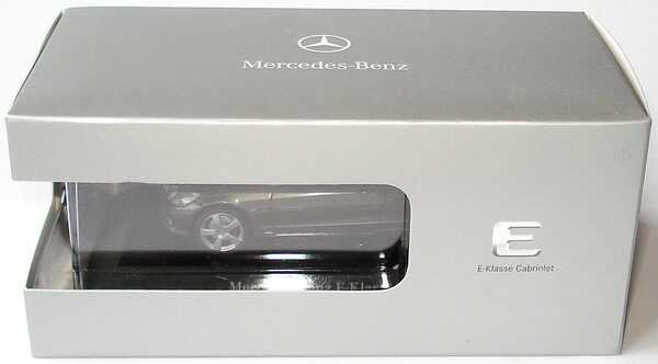 1:43 Schuco Mercedes E Cabrio A207 2010 stannitgrau-metallic - Afbeelding 6