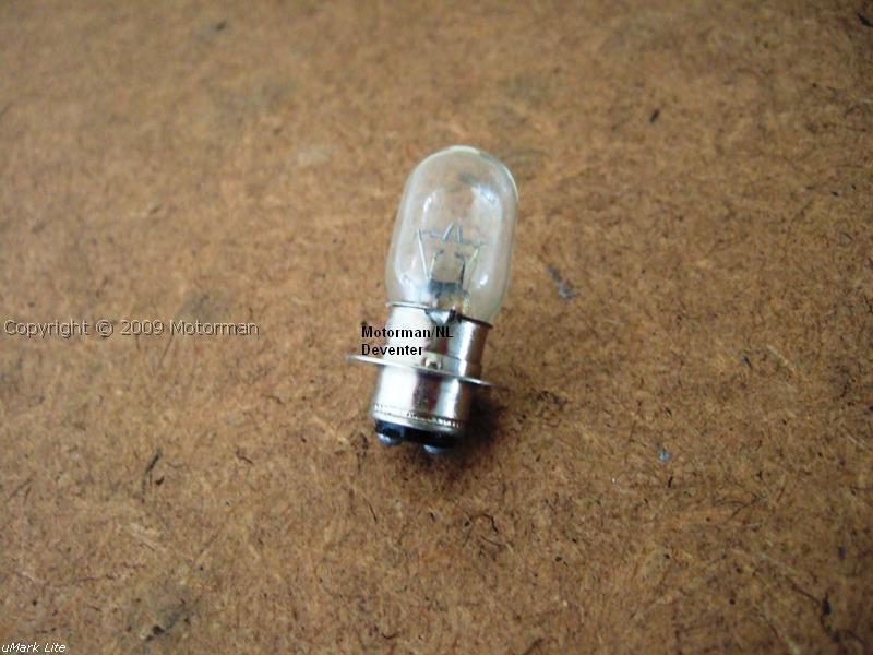 Bubble lampje 12 Volt 35/35 Watt (2008012) - Afbeelding 2