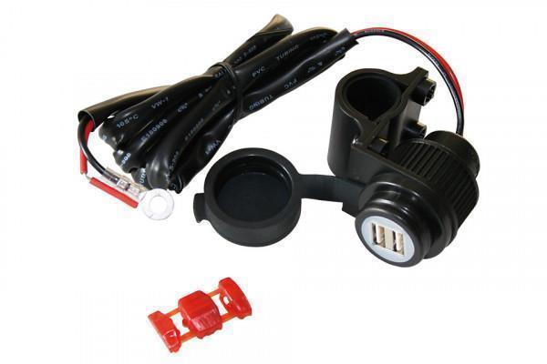Dubbele USB connector ook stuurbevestiging (300-302) - nr. 1
