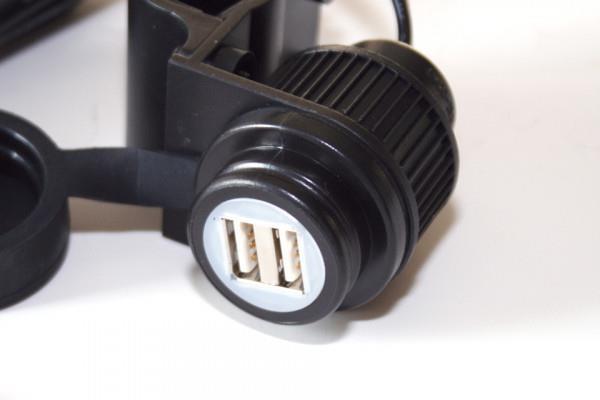 Dubbele USB connector ook stuurbevestiging (300-302) - Afbeelding 2