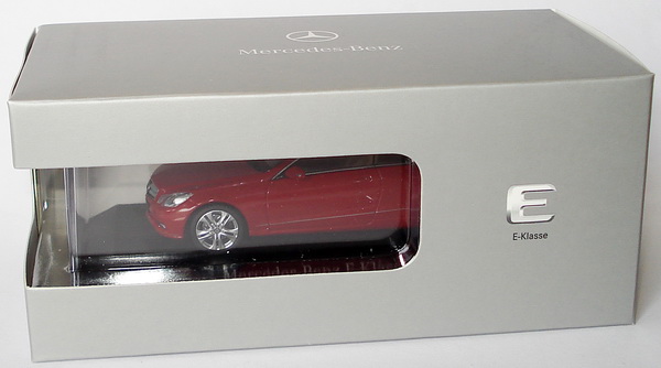 1:43 Schuco Mercedes Benz E-Klasse Coupé C207 2009 opal red - Afbeelding 5