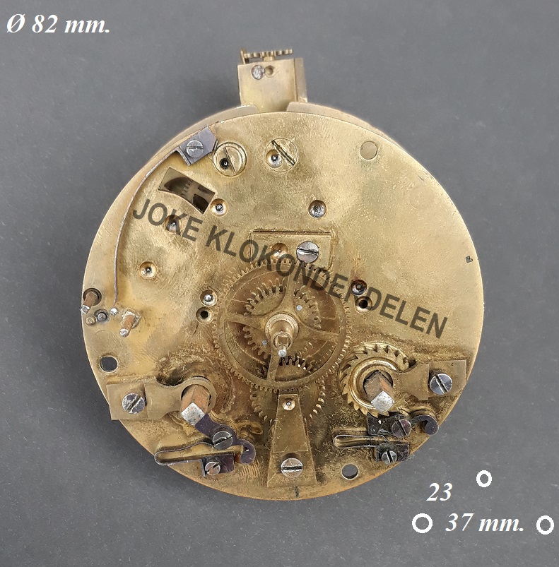 = Pendule uurwerk voor onderdelen =42470