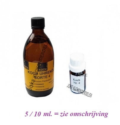 = Koch nr 4 = klokolie = 5 /10 ml.=41730