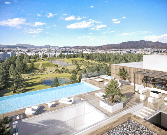 Uw nieuwe Appartement in MALAGA met garageplek en nu nog veel keuzes voor u