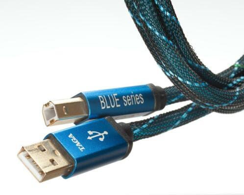 TAGA TUD-20 USB2.0 verguld, pure koperen geleiders! - Afbeelding 2