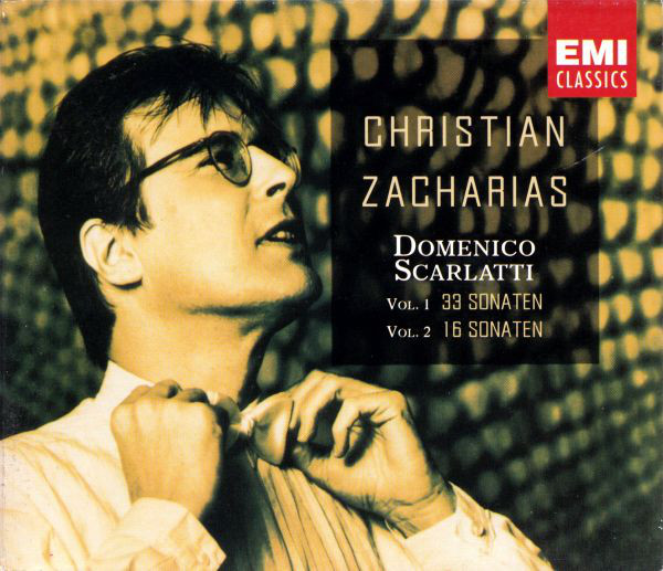 Christian Zacharias - Domenico Scarlatti – Vol. 1: 33 Sonaten / Vol. 2: 16 Sonaten (3 CD) - nr. 1