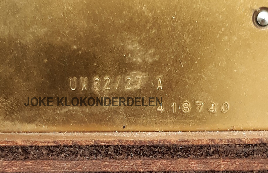= Staande klok uurwerk = Warmink=42493 - Afbeelding 6