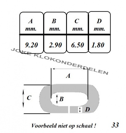 == Klokketting = Engelse klok =41815 - Afbeelding 2