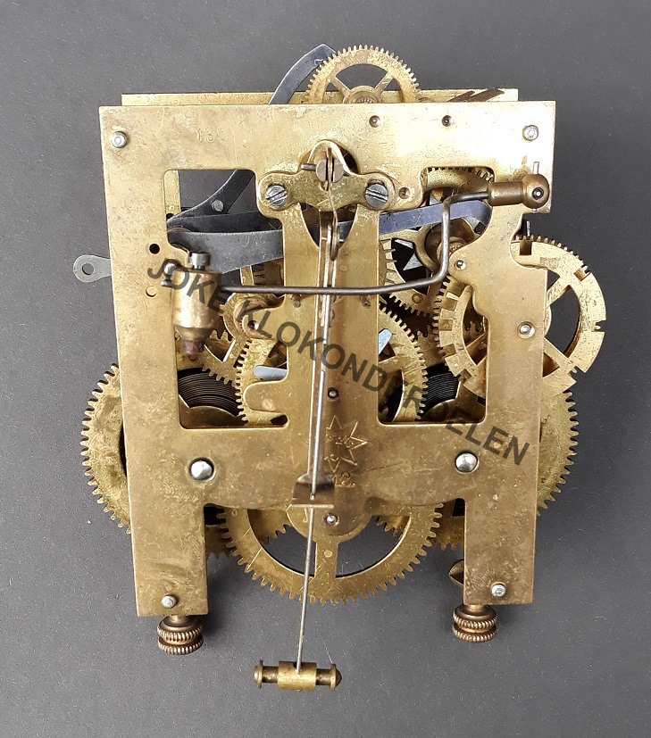 = Regulateur uurwerk = Junghans A12 =42504 - Afbeelding 3